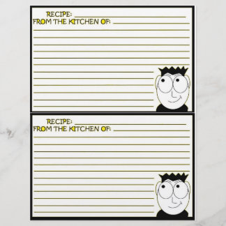Rezept-Seiten für Recipe Binder