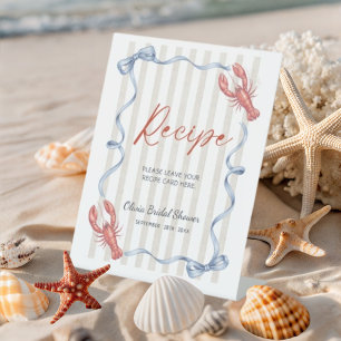Rezept Sie ist ein Fang Coastal Brautparty Sockelschild