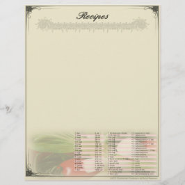 Rezept Unberechnete Buchstaben mit Umrechnungen