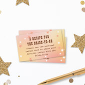 Rezept Western Hübsch Peach Stars Brautparty Begleitkarte