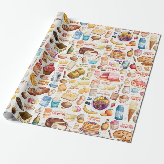 Rezept Wrapping Paper Geschenkpapier (Ungerollt)