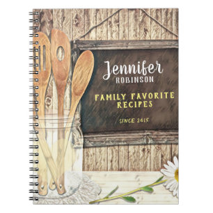Rezeptbuch Familienfavoriten Notizblock