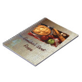 Rezeptbuch Notizblock (Linke Seite)