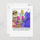 Rezeptdatei Postkarte (Vorne/Hinten)