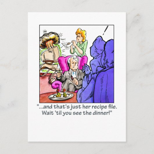 Rezeptdatei Postkarte (Vorderseite)