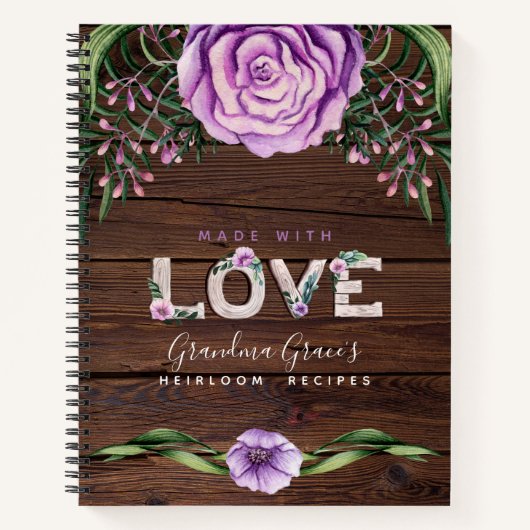 REZEPTE - Beifall Großmutter Notizblock (Vorderseite)