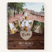 REZEPTE - Brautparty New Foto Family Notizblock (Vorderseite)