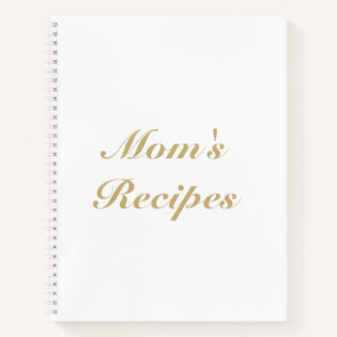 Rezepte der Mama, Geburtstagsgeschenk Notizblock