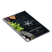 Rezepte der roten, vegitären Küche Notizblock (Rechte Seite)