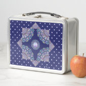 Rezepte des Blue Rosace Metall Brotdose (Beispiel)