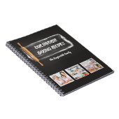 Rezepte Familienfavorit Backen personalisiertes Fo Notizblock (Rechte Seite)