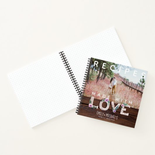 REZEPTE - Familienhäuser Mutter Großmutter Ehefrau Notizblock (Innenseite)