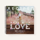 REZEPTE - Familienhäuser Mutter Großmutter Ehefrau Notizblock (Vorderseite)