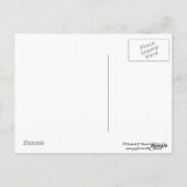 Rezepte für alte Familien Postkarte (Rückseite)