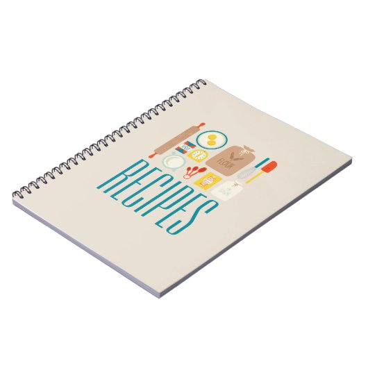 Rezepte für Bäcker Notizblock (Linke Seite)