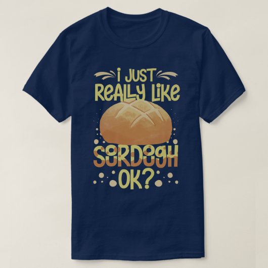 Rezepte für Brotsortimente Backrollen beginnen T-Shirt (Design vorne)