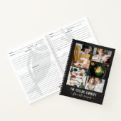 Rezepte für Chalkboard-Fotosammlungen Notizblock (Innenseite)
