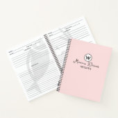 Rezepte für das Inside Paper Design Blush Pink Notizblock (Innenseite)