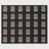 Rezepte für jeden Bäcker behalten Geschenkpapier (Flach)