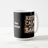 Rezepte für jeden Bäcker behalten Kaffeetasse (VorderseiteRechts)