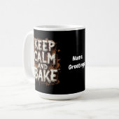 Rezepte für jeden Bäcker behalten Kaffeetasse (Vorderseite Links)