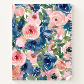 Rezepte für meine Enkelin | Blumenkochbuch Notizblock (Rückseite)