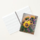 Rezepte für Sonnenblumen-Notebook Notizblock (Innenseite)