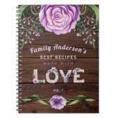 REZEPTE - Geschenk für Großmutter Familienvater Notizblock (Vorderseite)