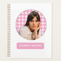 Rezepte | Gingham-Muster rosa und Weiß
