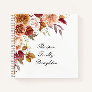 REZEPTE IN MEINES SCHAUCHTERNOTEBOOK NOTIZBLOCK