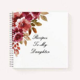 REZEPTE IN MEINES SCHAUCHTERNOTEBOOK NOTIZBLOCK