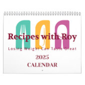 Rezepte mit Roy 2025 Kalender (Titelbild)