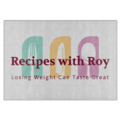 Rezepte mit Roy Decorative Glas Cutting Board Schneidebrett (Vorderseite)
