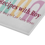 Rezepte mit Roy Decorative Glas Cutting Board Schneidebrett (Ecke)