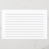 Rezepte Modernes Skript aus der Küche Rezept Karte (Rückseite)