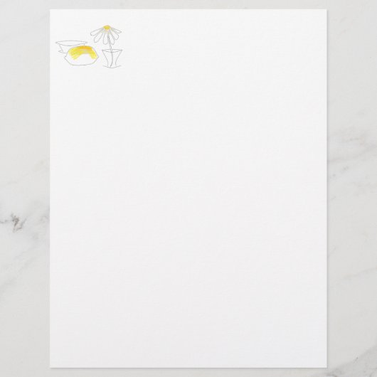 Rezepte Notebook-Seiten Lemons Daisy Kitchen Moder Flyer (Hinten)