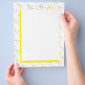 Rezepte Notebook-Seiten Lemons Daisy Kitchen Moder Flyer (Hand)