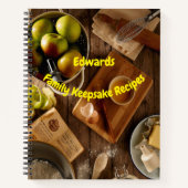 Rezepte Notizblock (Vorderseite)