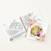 Rezepte Pampas Gras Rosa Blumensträuße Foto Notizblock (Innenseite)