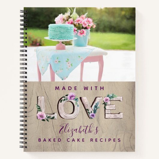 REZEPTE - Personalisiert für die Oma-Mama von Neug Notizblock (Vorderseite)