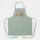 Rezepte Pots Pans Kochutensilien Schürze (Vorderseite)