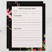 Rezepte | Schwarze Botanische Kirschen (Vorne/Hinten)