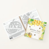 Rezepte Taubbienen Honiggelbe Blüten Sommer Notizblock (Innenseite)