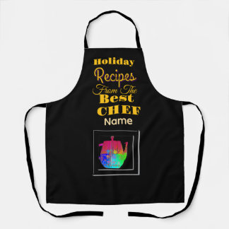 Rezepte vom besten Chef Kaffeetopf schwarz Schürze