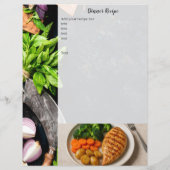 Rezeptfoto-Kochbuchseite einfügen (Rückseite)