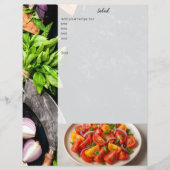 Rezeptfoto-Kochbuchseite einfügen (Vorderseite)