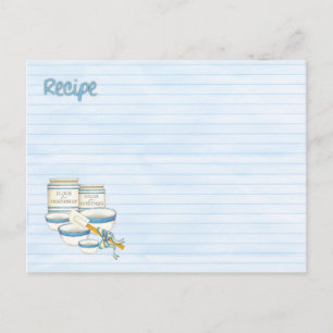 Rezeptfreundschaft Postkarte