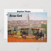 Rezeption Italienisch Fine Art Postkarte (Vorne/Hinten)