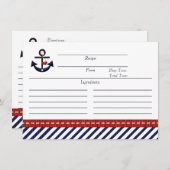 Rezeptionskarte (Vorne/Hinten)