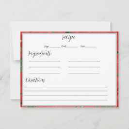 Rezeptionskarten mit Hot Chilis